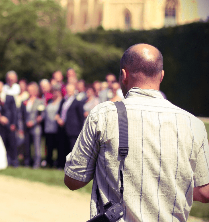 Man going to Marketing confrence