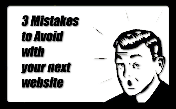 Image of guy avoid mistakes with website