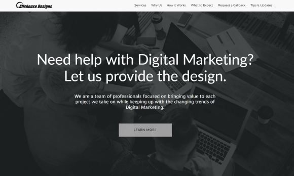 Call to action button